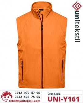 Turuncu Softshell Yelek